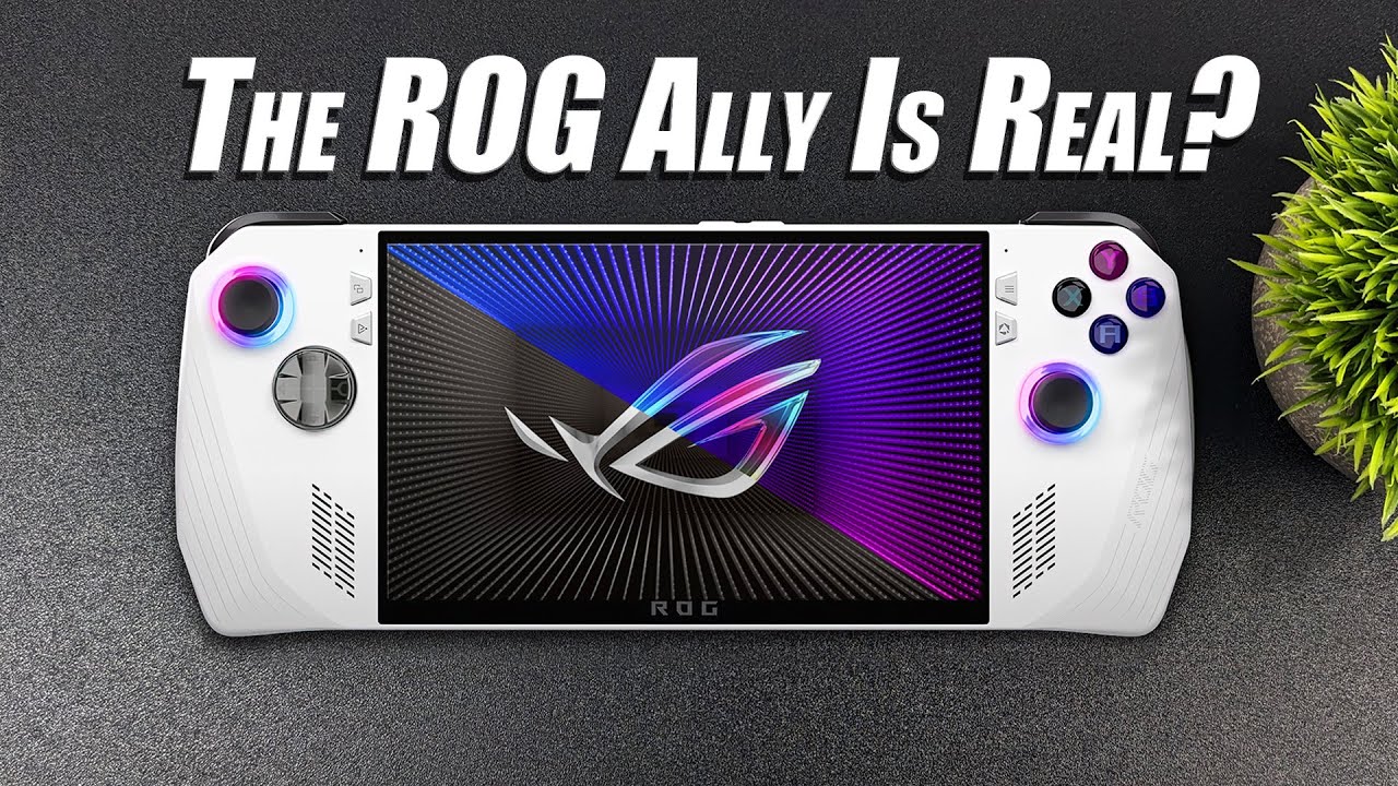 ASUS ROG Ally handheld with Ryzen Z1 non-Extreme APU is now