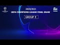 UEFA Champions League Final Draw 2020 21   UEFA Group Stage Draw   Champions League Draw   UEFA Draw