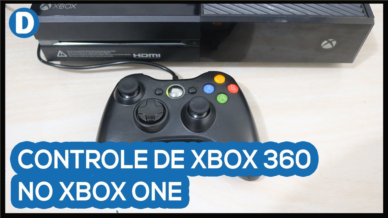 Como utilizar controles do Xbox 360 no Xbox One