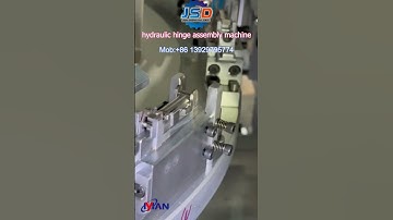 #Yanman hydraulic hinge assembling machine maker#hingeproduction