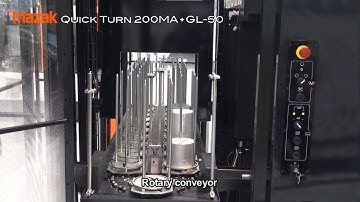 QUICK TURN 200MA + GL-50: CNC turning center with gantry loader automation