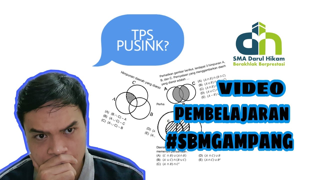 MENGERJAKAN SOAL TPS TIPE DIAGRAM VENN HANYA 1 MENIT! TIPS