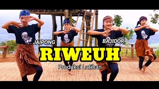Jaipong  'RIWEUH' Versi Pop Sunda Tepak Bajidor - Produksi Latihan