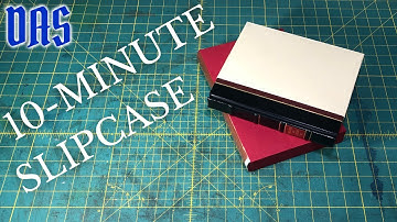 Making the 10-Minute Slipcase // Adventures in Bookbinding