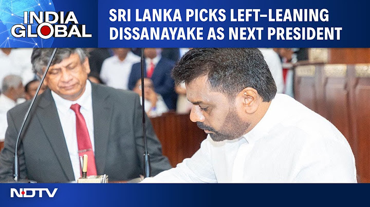 Anura Kumara Dissanayake | Sri Lanka Picks Left-Leaning Dissanayake As Next President