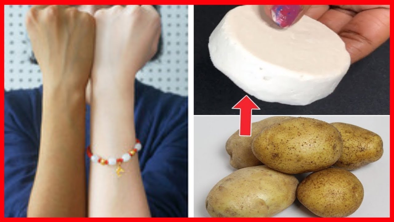 soap making business Homemade POTATO SOAP For Milky Whiten Skin Permanently | NaturalBeautyTips