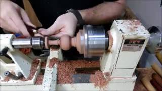 Figured Bubinga Ornament Turning