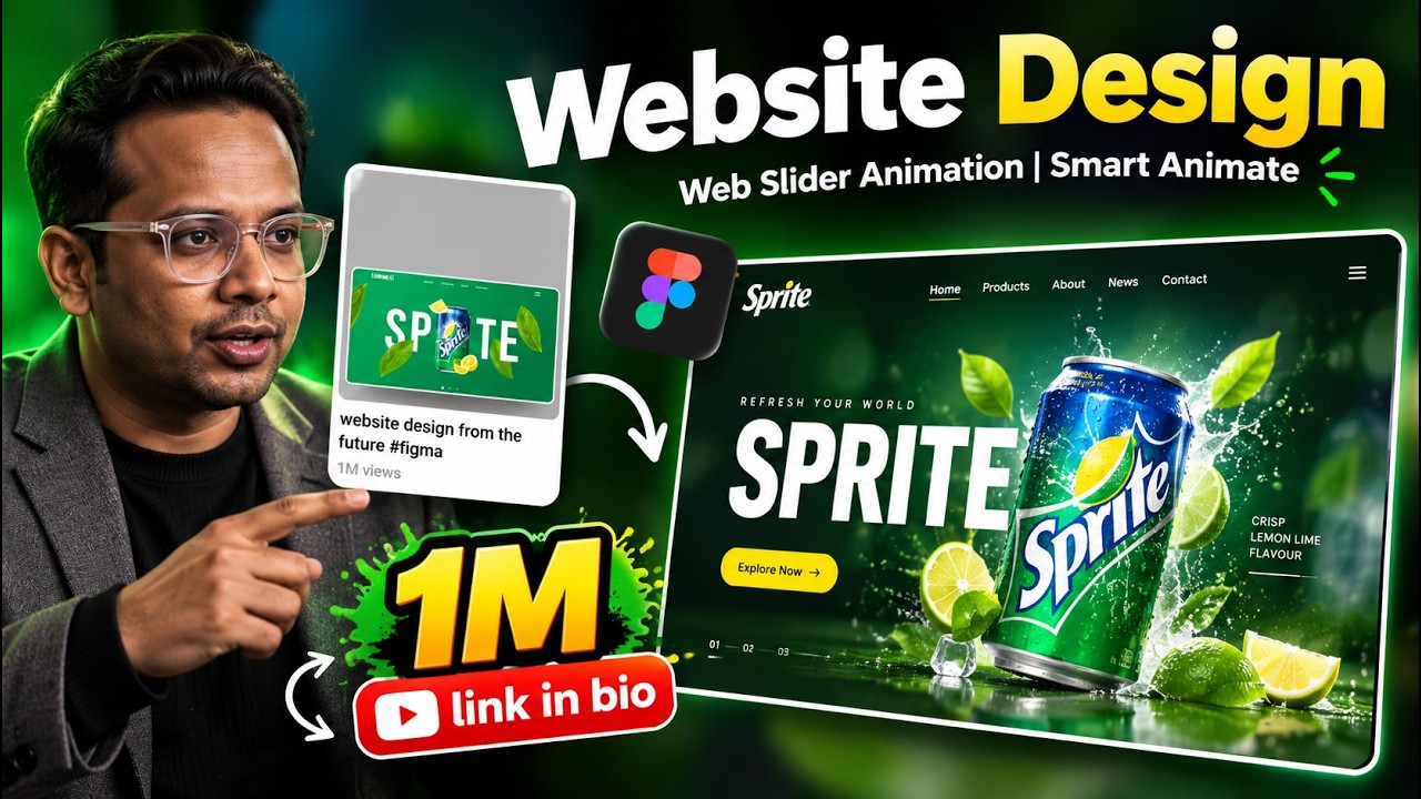website design from the future #figma - YouTube