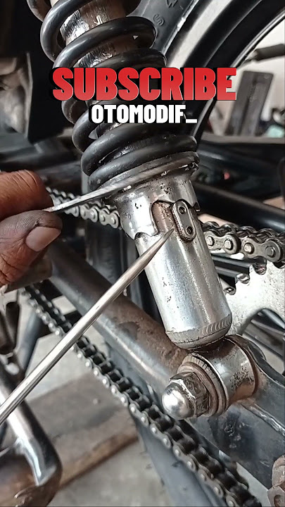 SETEL SHOCK BELAKANG MOTOR BEBEK #otomotif #bengkelmotor #servicemotor #tipsmotor #tipsotomotif