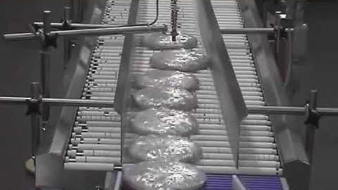 Texwrap 205CR Shrink Wrapping Frozen Pizza