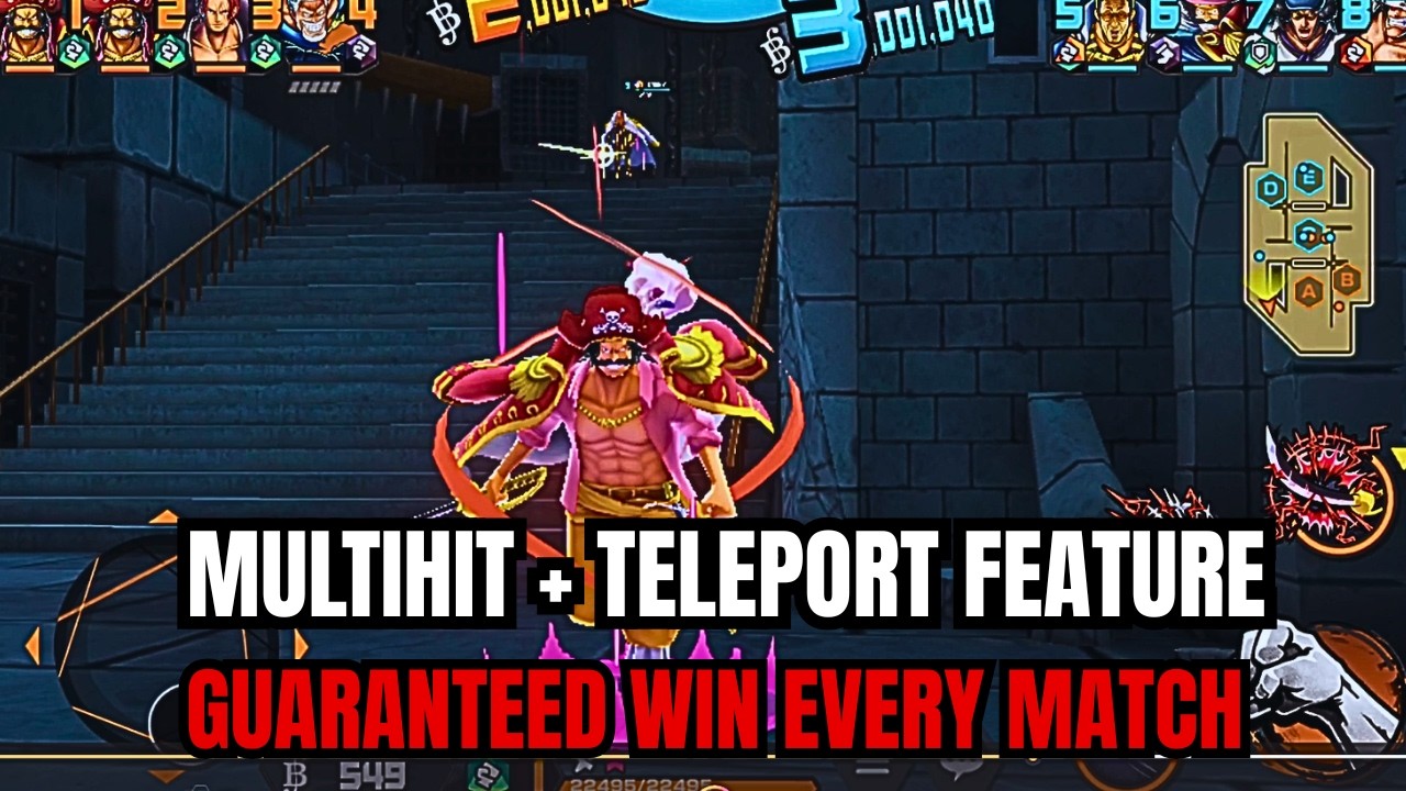 Multihit + Teleport Feature | OPBR MEGA MOD MENU