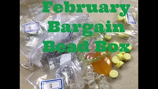 February Bargain Bead Box