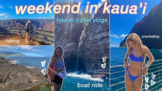 TRIP TO KAUAI, HAWAII: snorkeling, hiking, nā pali coast tour, tide pools, beach days, & more!