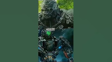 Optimus Primal vs Lockdown #shorts