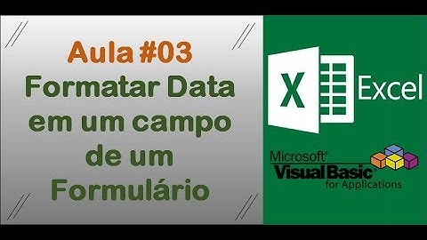 #03 - Aprenda a formatar uma DATA em um campo de um Formulário