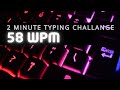 "सिर्फ 2 मिनट🔥 में हिम्मत है तो करके दिखाओ" #2minutechallenge #fasttyping   #viralchallenge #TYPEX