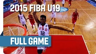 USA v Egypt - Group A - Full Game - 2015 FIBA U19 World Championship