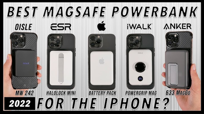 TOP-5 MagSafe Powerbanks tested with iPhone 12 mini 