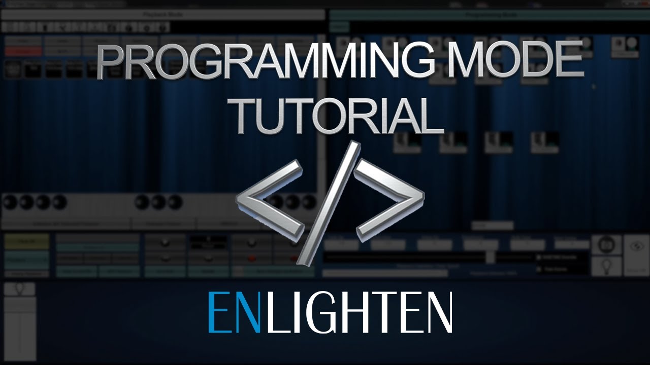ENlighten 6.0 Programming Mode Tutorial - YouTube