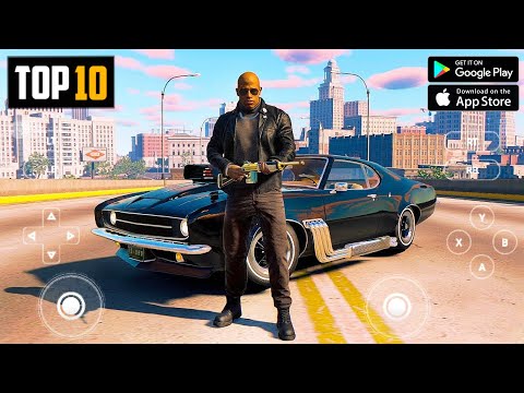 Top 10 OPEN WORLD Games For Android 2021 | High Graphics (Online/Offline)