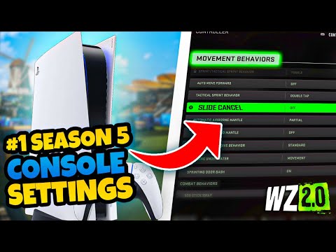 *UPDATED* #1 CONSOLE SETTINGS (SEASON 5) | WARZONE 2.0 | (PS5, PS4, XBOX)