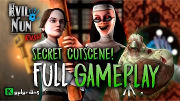 EVIL NUN RUSH full GAMEPLAY 🔨 | SECRET CUTSCENE 👀 | Gameplay CHALLENGE