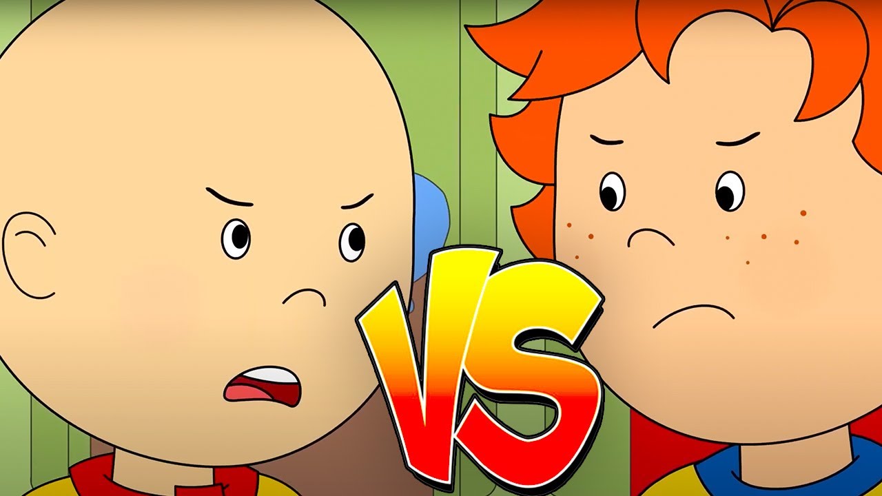 Caillou vs Leo | Caillou Cartoon - YouTube
