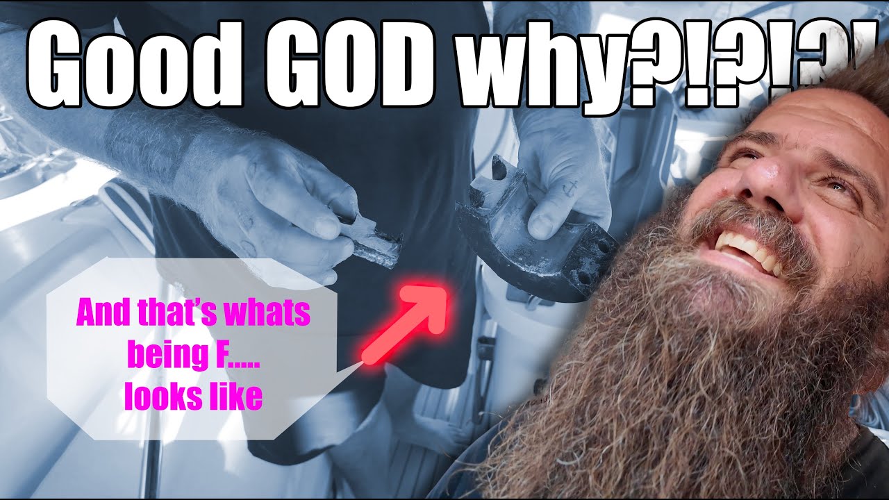 ⁣What can possibly be worst that this??? Sailing SV GOAT Ep 34