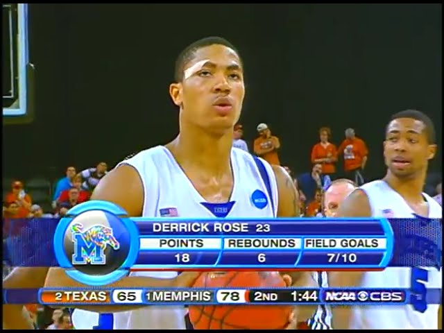 derrick rose ncaa tournament