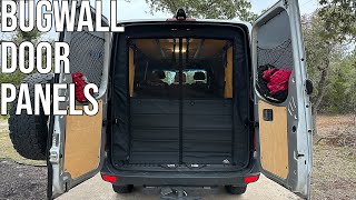 Bugwall installed in low-roof NCV3 2016 Sprinter
