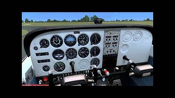 FSX Cessna Startup, Runup, & Takeoff tutorial