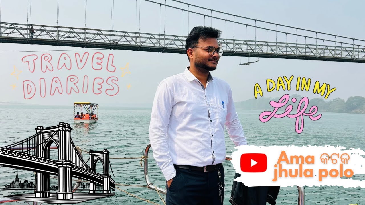 Ama କଟକ re jhula polo🌉|| Dhabelswar mandir || Odia vlog || Santosh vlog || Cuttack Odisha 