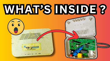 What is Inside a WiFi Router? Disassemble curiosity  video