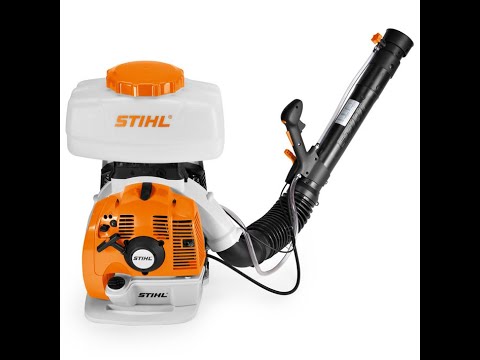 Обзор опрыскивателя Stihl SR 450. Самый мощный из линейки штиль - YouTube