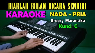 BULAN SABIT - Broery Marantika | KARAOKE Nada Pria || C=DO