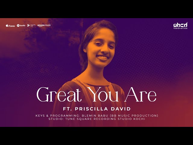 Great You Are (Cover) ♪ Priscilla David | Jordan Smith | Christian Cover Song | Toptunes♪© class=