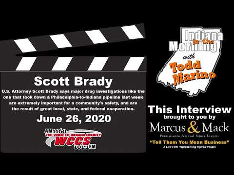 Indiana in the Morning Interview: Scott Brady (6-26-20)