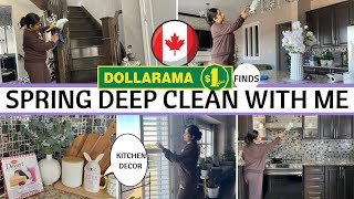 Extreme Entire Home Kitchen Spring Cleaning & Organization Ideas, Using Dollarama Finds