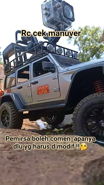Rc tes  manuver #automobile #viral #offroad