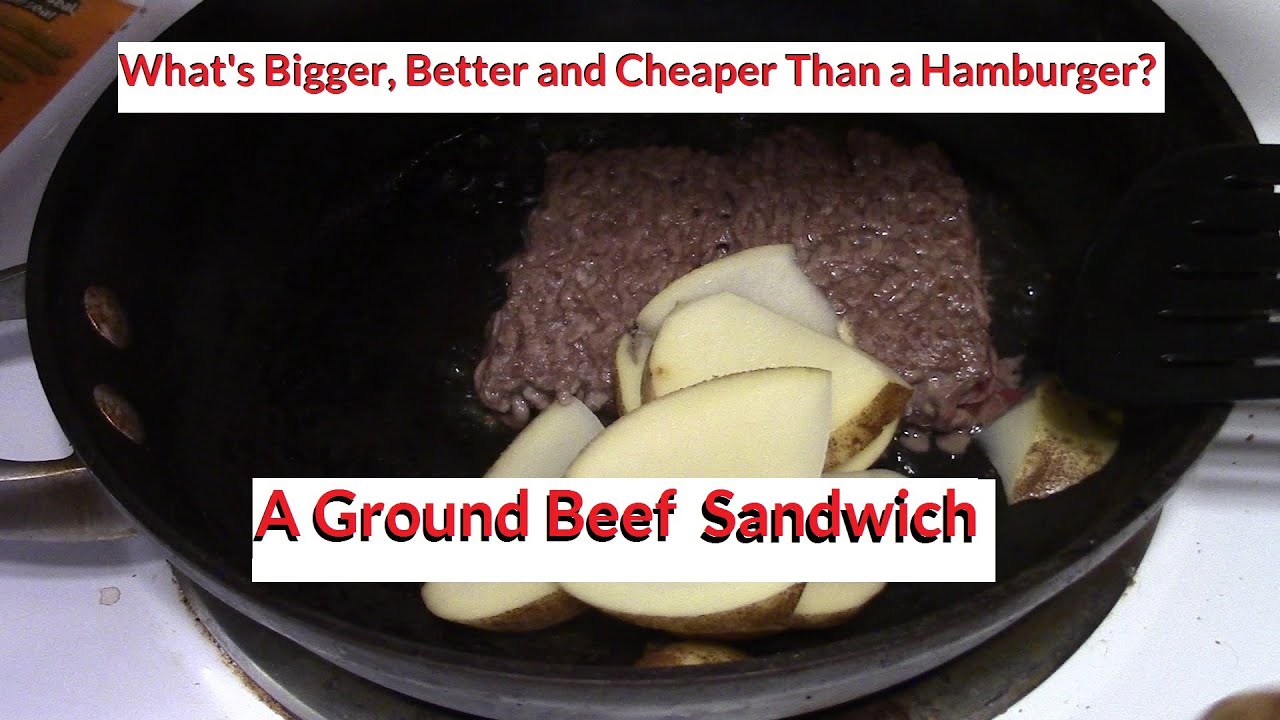 Ground Beef Sandwich