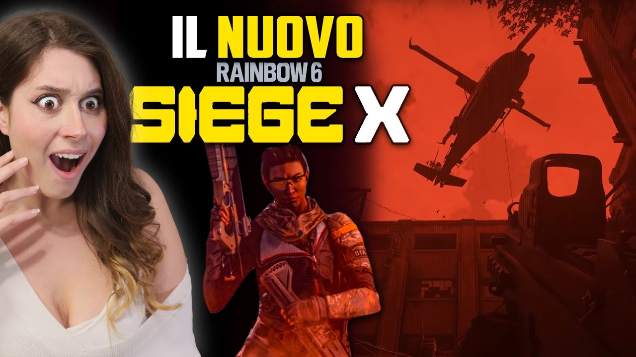 IL NUOVO RAINBOW SIX SIEGE X ecco come è! *WoW* - YouTube