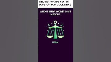 Libra WORST Love Match | Dating A Libra #Libra #ZodiacCompatibility #DatingAdvice #shorts