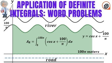 APPLICATION OF DEFINITE INTEGRALS - WORD PROBLEMS