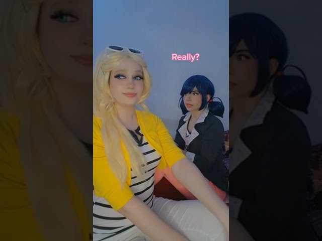 Chloé asked Adrien out | Marinette Dupain-Cheng and Chloé Bourgeois #cosplay | Miraculous Ladybug