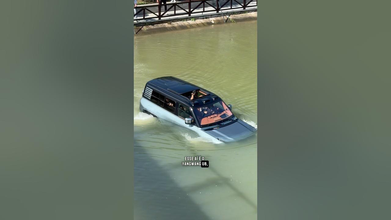 O SUV QUE TAMBÉM VIRA BARCO! #Shorts