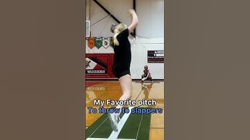 Is a drop curve! #softball #softballpitching #fastpitchpower #shorts