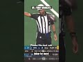 The way that the ref got hit in the head is crazy