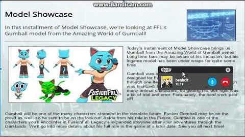 Fusionfall PotD and Model showcase discussion AUDIO FAIL feat. BenBolt part 2