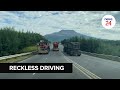 Watch  it could have been a scary nightmare  reckless amajuba pass truck driver arrested