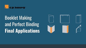 C.P. Bourg Booklet Making & Perfect Binding Final Applications